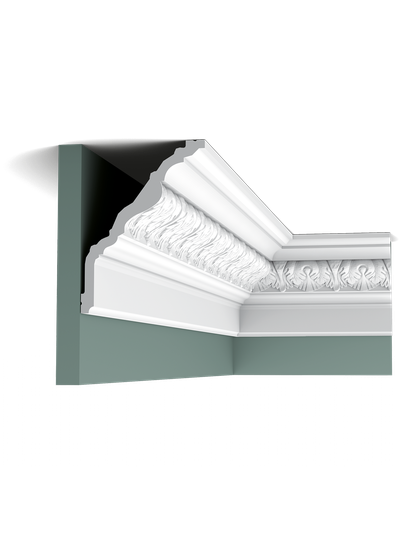 Потолочный карниз с орнаментом из полиуретана Orac Decor Коллекция Luxxus C219