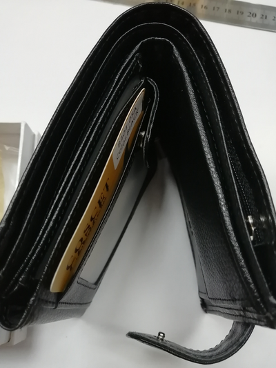 Мужской бумажник под техпаспорт Coscet B404-05A