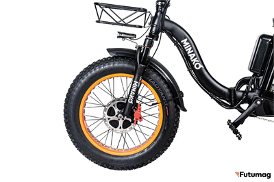 Электровелосипед Minako F11 Dual Оранжевый