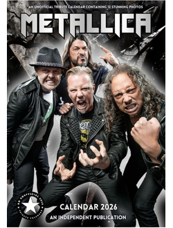 Metallica Календарь 2026