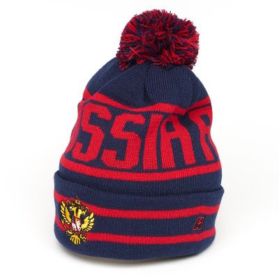 Шапка РОССИЯ сине-красная 11370