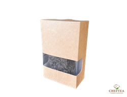 Коробочка крафт с окном