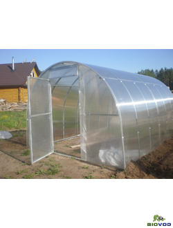 Оцинкованные теплицы из поликарбоната шириной 3 метра каркас 20х40