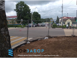 Ограждение Евро на бетонных блоках купить со склада