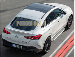 Пороги ОЕМ для Mercedes-Benz GLE Coupe (C167) 2021-