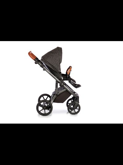 Коляска 2 в 1 Roan Bloom (Black Pearl)