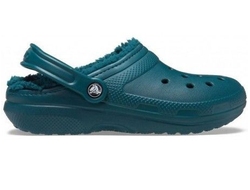 CROCS CLASSIC LINED CLOG УТЕПЛЕННЫЕ БИРЮЗОВЫЕ