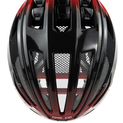 Велосипедный шлем CASCO SPEEDairo 2 RS black-red с визором