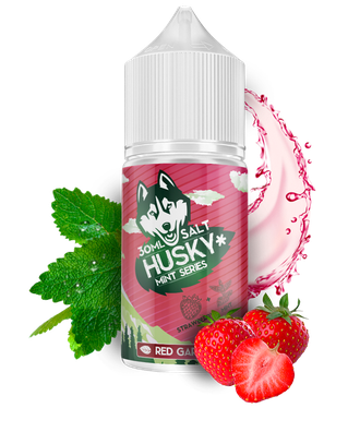 HUSKY MINT SALT (20 MG) 30ml - RED GARDEN (КЛУБНИКА И ПЕРЕЧНАЯ МЯТА)