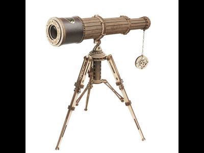 Деревянный конструктор ROKR монокулярный телескоп ST004 314деталей 310х230х35m