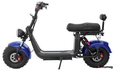 Электроскутер IKINGI X7 PRO OFF-ROAD Синий