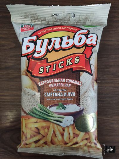 Соломка "Бульба" 75 гр. Сметана и лук