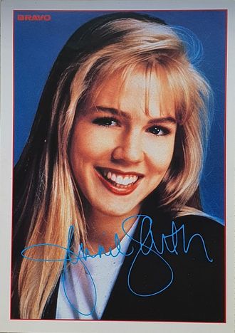 Jennie Garth Музыкальные открытки, Original Music Card, винтажные почтовые открытки, Intpressshop