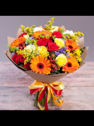 Букет "Школьная пора"