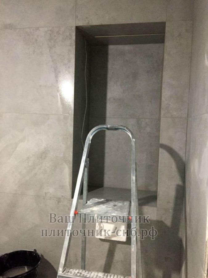 облицовка ванной керамогранитом