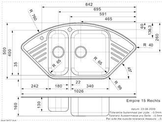 Мойка Reginox Empire L 15 Right OKG lux