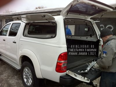 Стальной кунг Sammitr S plus V2 Commercial BirdWing для Toyota Hilux 2010-2011-2012-2013-2014-2015