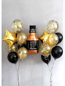 Набор шаров с гелием "Для него"