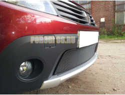 Защита радиатора Renault Sandero Stepway 2010-2014 black