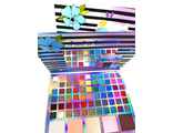 Профессиональная Палитра Теней+хайлайтер Juju Lucky Eyeshadow 60 цветов