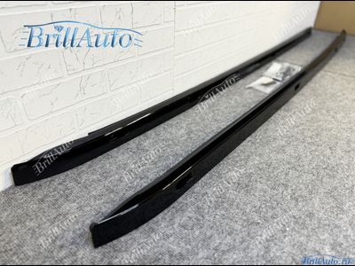 Рейлинги Lexus LX 570 450d 16+ черные Black Vision