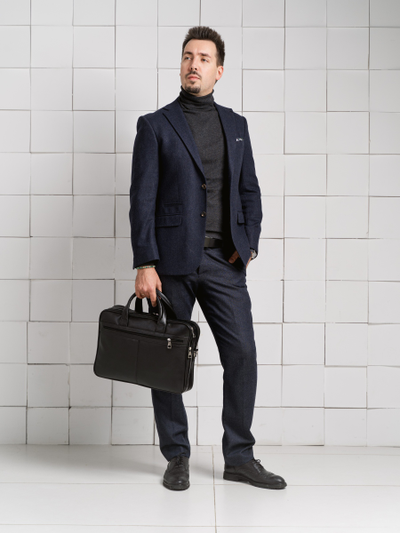 Сумка для ноутбука Montesano black (арт. 1006-01)