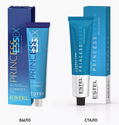 Estel Professional PRINCESS ESSEX Краска для волос Correct, 60 мл