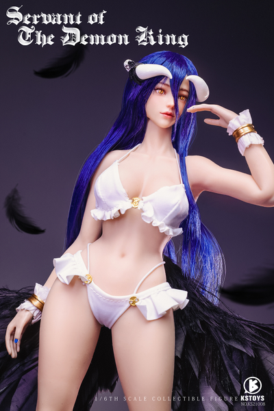 ПРЕДЗАКАЗ - Суккуб Альбедо (Overlord) - Коллекционная фигурка 1/6 Servant of the Demon King Dual Outfit (KS21008) - KSTOYS ?ЦЕНА: 18500 РУБ.?