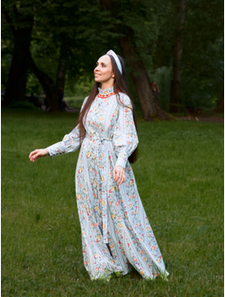 Платье  "Адмиральское" из премиум хлопка