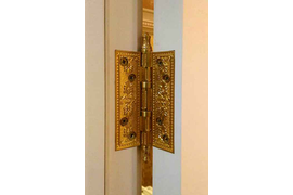 Петли "под золото"