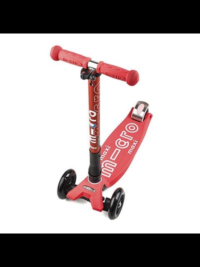 Самокат Maxi MICRO Deluxe Foldable Bright Coral (Ярко-коралловый складной)