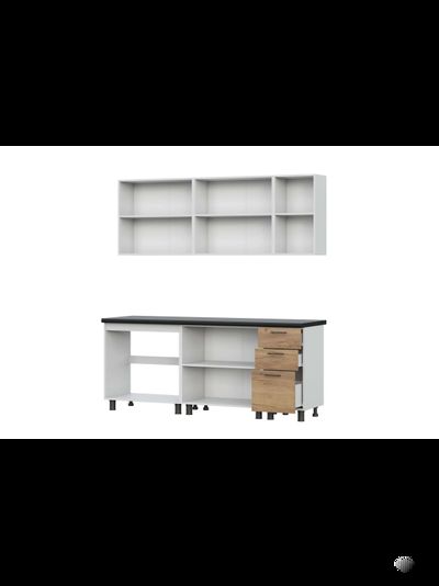 Аризона 2,0 м кухонный гарнитур Дуб золотой