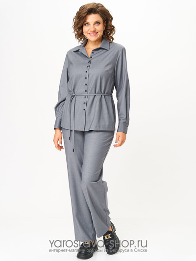 Костюм 2-х предметный, состоящий из жакета и брюк