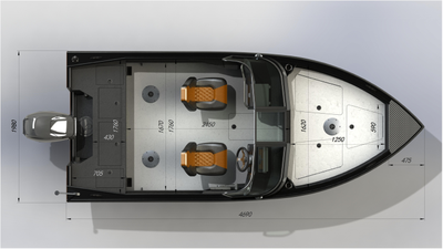 Albakore 470 fish Lite