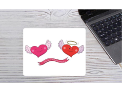 Коврик для мышки горизонтальный #6 на День влюблённых, 14 февраля