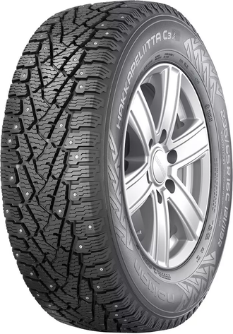 Шина 195/75/R16 LT Nokian Hakkapeliitta C3 Шипованная