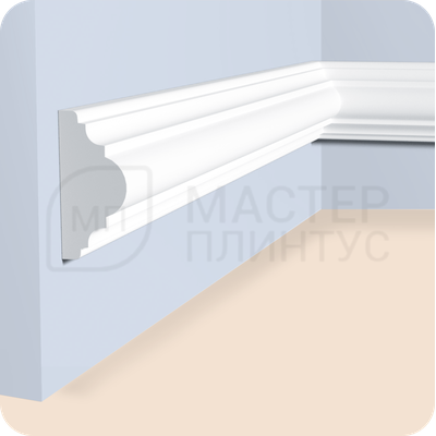 МОЛДИНГ ПОЛИСТИРОЛ HI WOOD D50V1 50ММ Х 23,3ММ Х 2,0М.