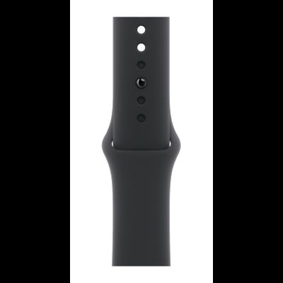 Apple Watch Series 10 42mm Black Aluminum Case with Black Sport Band