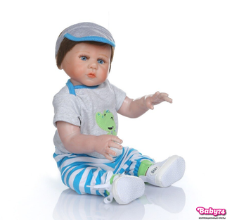 Кукла реборн — мальчик  "Павлуша" 50 см