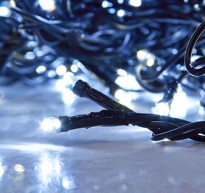 Гирлянда "Занавес" уличная 2 *3 м, LED-760 белый, теплый белый цвет