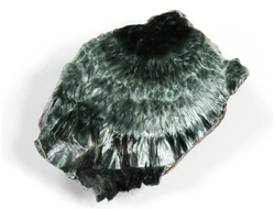 Клинохлор (серафинит), срез полированный с одной стороны, Россия, Иркутская область (28*17*8 мм, 4,5 г) №28395