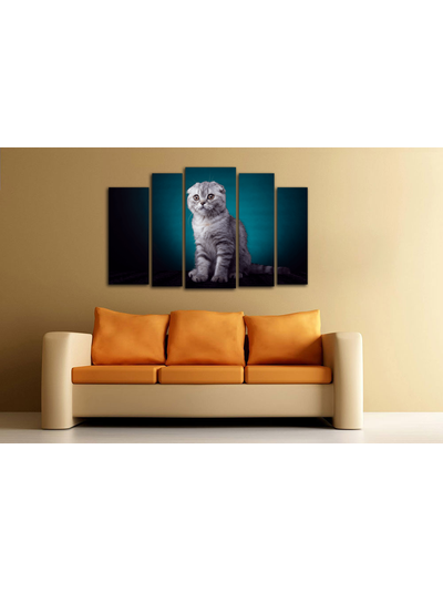 Модульная картина "Позирует"