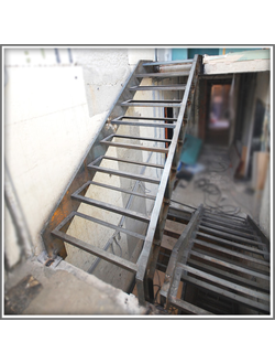 мк №19. металлокаркас (тетива - лазерная резка)