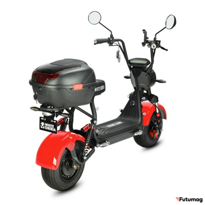 Электроскутер WHITE SIBERIA MINI R 3.0 RED 60V