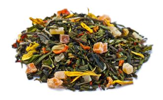 Зелёный чай "Candy Day" ароматный "Бенгальский Тигр" 50 грамм