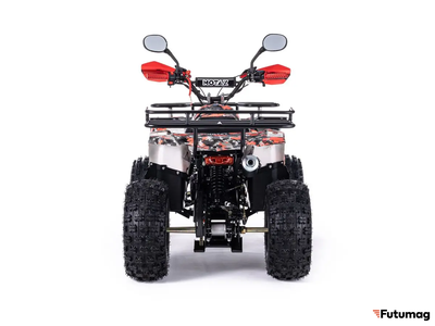Квадроцикл MOTAX ATV Grizlik Premium 125cc Бензиновый Красный камуфляж