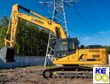 Стекло лобовое нижнее XGMA XG822 EL