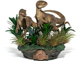 ДИОРАМА  TWO RAPTORS DELUXE /  JURASSIC PARK