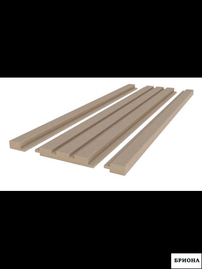 ПАНЕЛЬ СТЕНОВАЯ РЕЕЧНАЯ  МДФ Под покраску 2800X116X15.5
