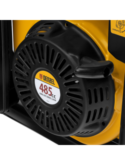 Генератор бензиновый PS-95EA-PRO, 9,5 кВт, 230 В, 40 л, разъём ATS, эл.старт Denzel